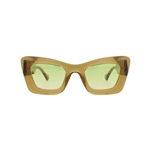 Gucci Cat Eye-Frame Injection Sunglasses Brown Womens